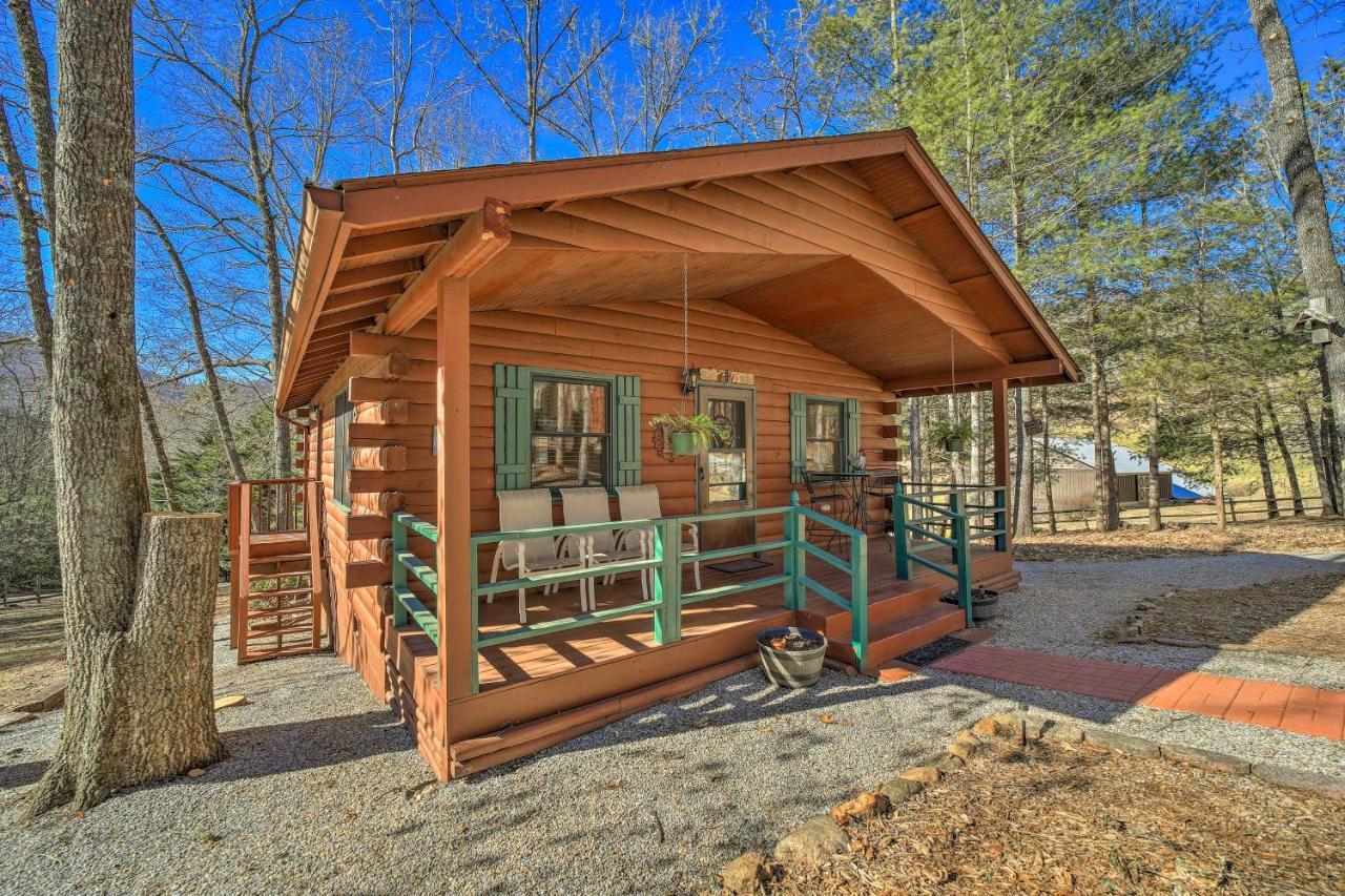 Franklin Cabin With Porch Near Hiking And Waterfalls! Eksteriør bilde