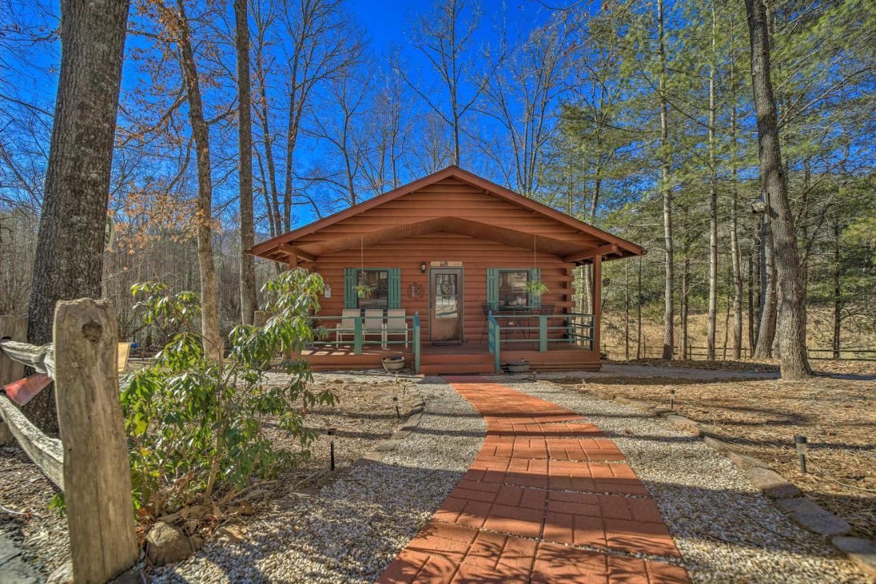 Franklin Cabin With Porch Near Hiking And Waterfalls! Eksteriør bilde